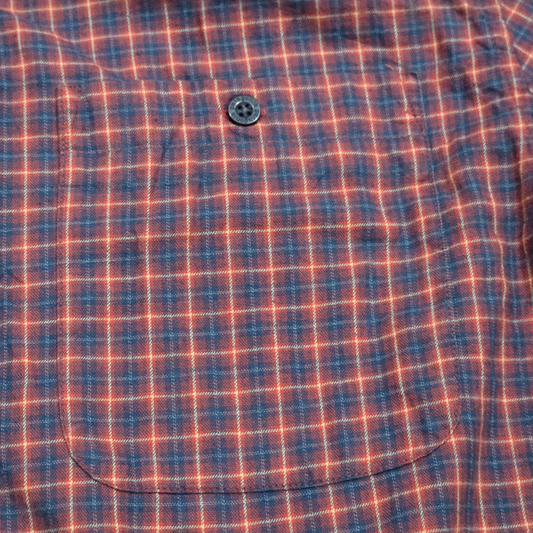 Camisa Patagonia Chico S Cuadro Azul