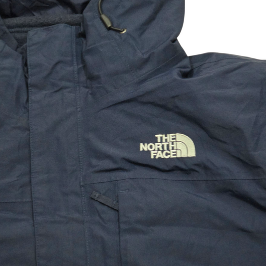 Chamarra 3 En 1 The North Face Grande L Azul Con Detalle