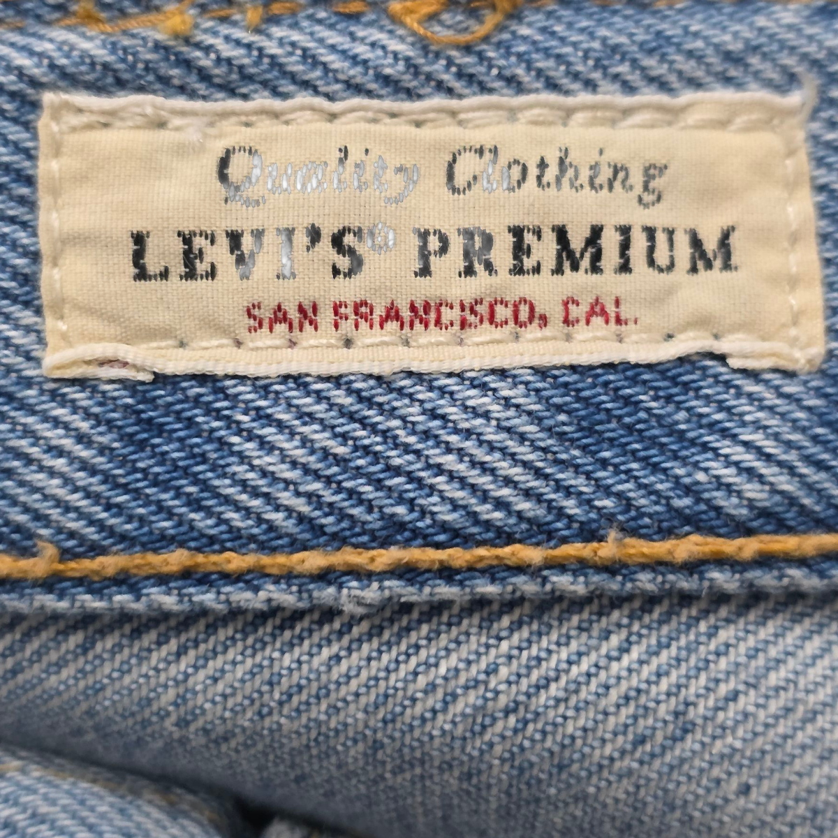 Pantalon Recto Levis 501 36x29 Azul Claro