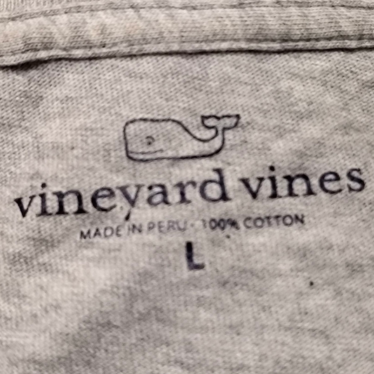 Playera Vineyard Vines Grande L Gris