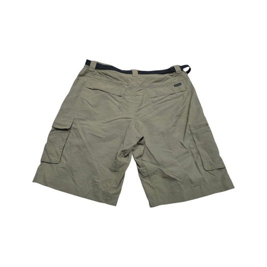 Bermuda Con Cinturon Columbia Talla 38 Cafe
