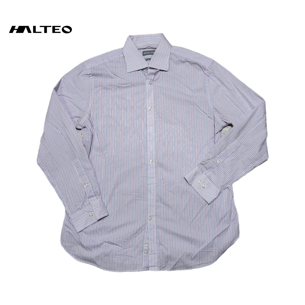 Camisa Michael Kors Grande 16 32-33 Slim Fit Lineas