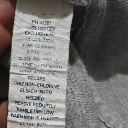 Sudadera Ralph Lauren Xgrande Xl Color Gris Pony Azul