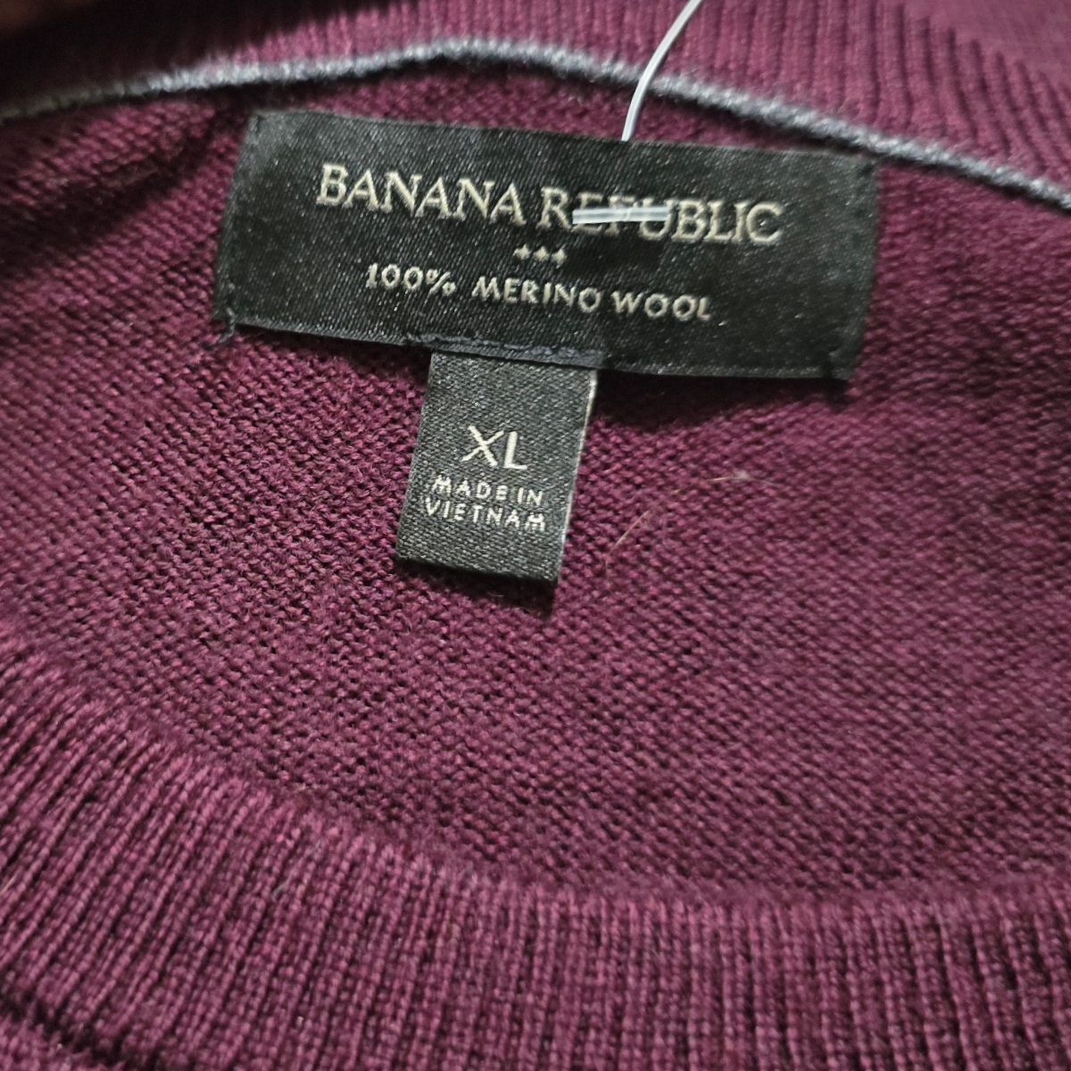 Sueter Banana Republic Xgrande Xl Color Vino