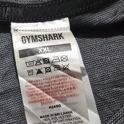 Playera Sin Mangas Gymshark Talla Xxl Color Gris