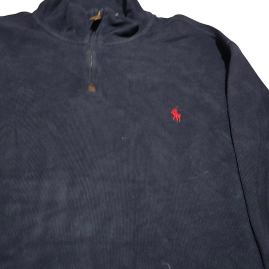 Sueter Ralph Lauren Talla Xxl Azul Pony Rojo