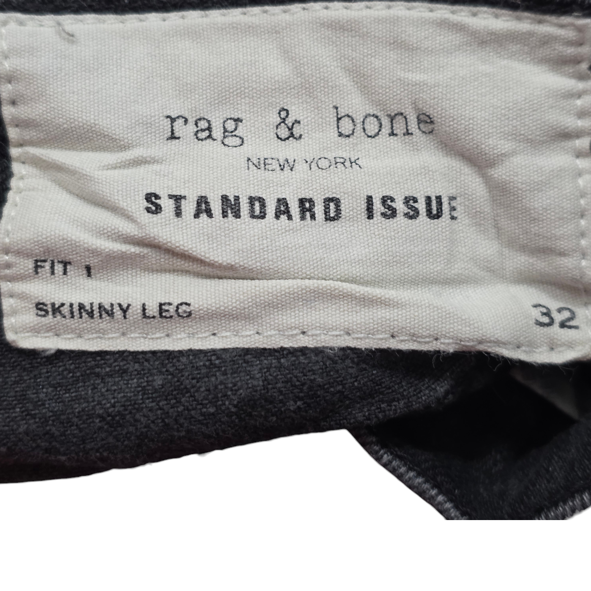 Pantalon Rag And Bone 32x32 Skinny Negro