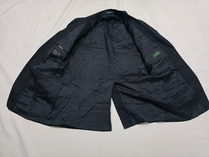 Saco Ralph Lauren 40r Azul Azul Lisa 40r