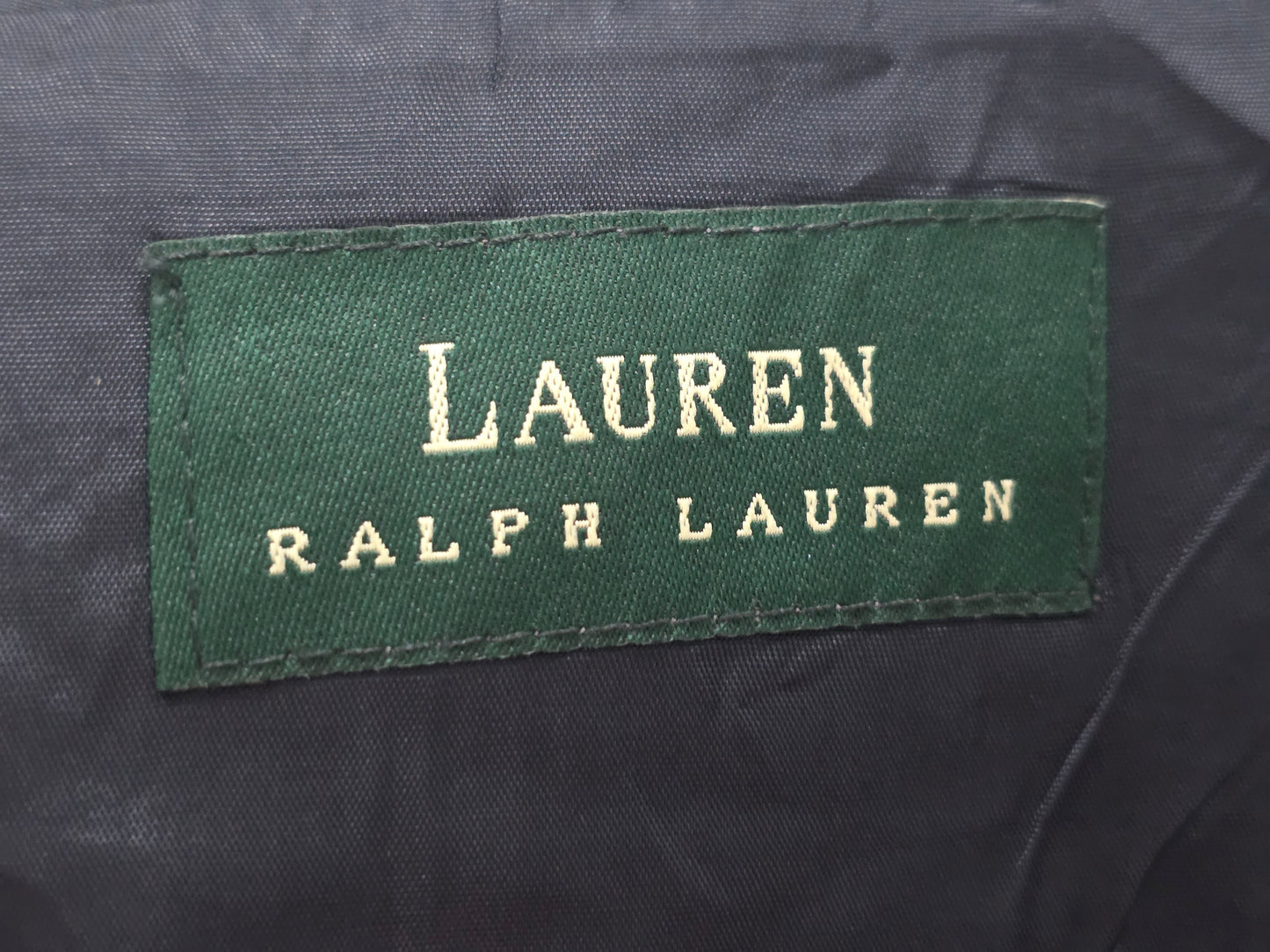 Saco Ralph Lauren 40r Azul Azul Lisa 40r