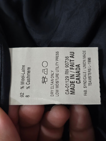 Saco Ralph Lauren 40r Azul Azul Lisa 40r