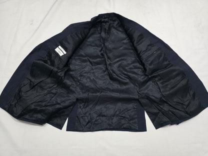 Saco Calvin Klein 40s Cuadro Azul Extreme Slimfit