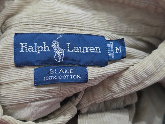 Camisa Ralph Lauren Mediana M Blake Amplia Cafe Pana