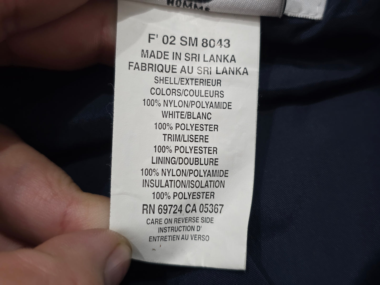 Pantalon Impermeable Columbia Mediana M Azul (Usado)