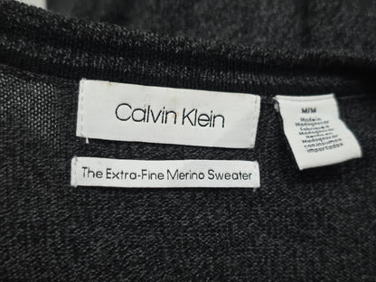 Sueter Calvin Klein Mediana M Gris Extra Fine Merino