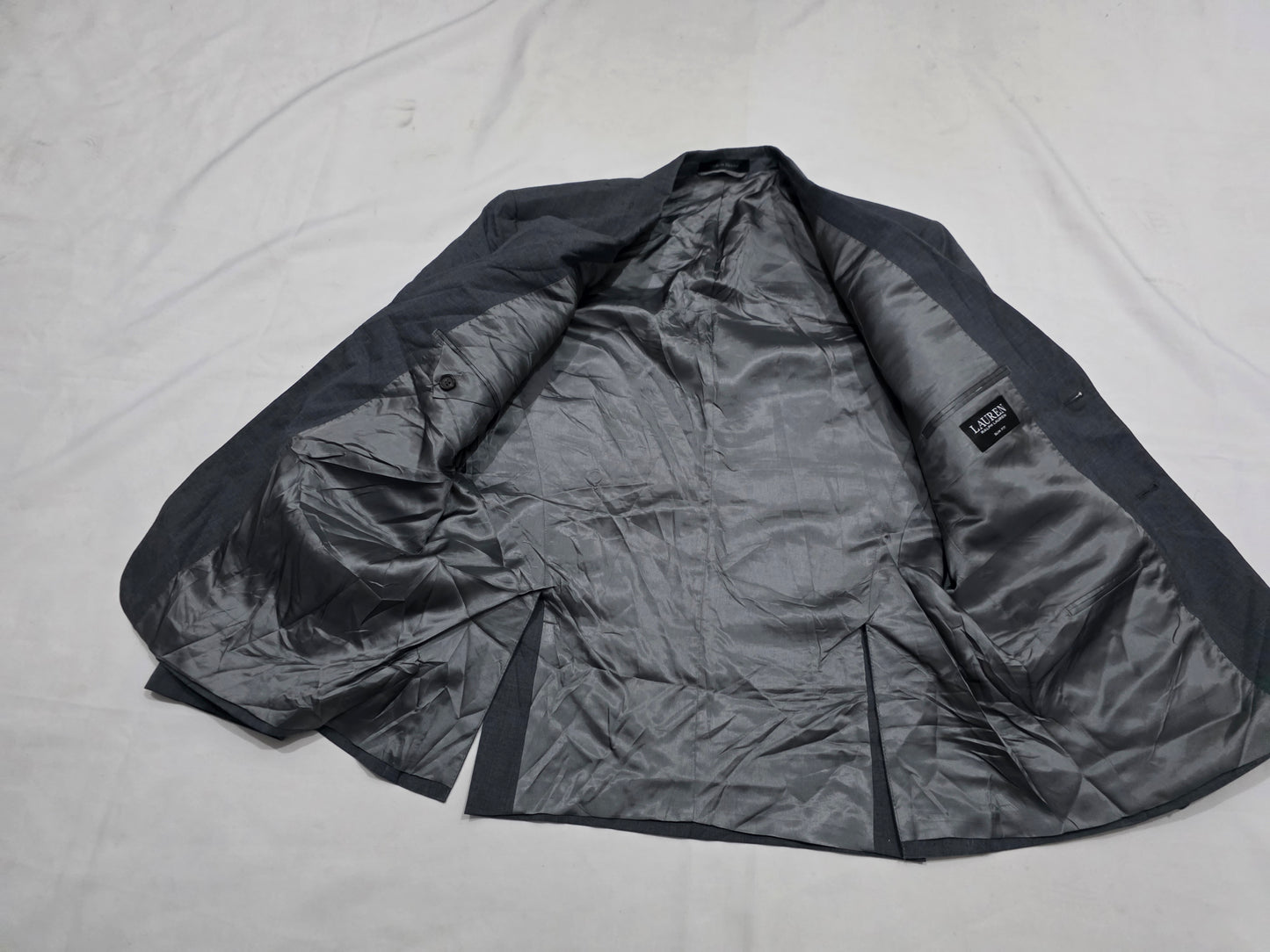 Saco Ralph Lauren 42 S Gris Oscuro