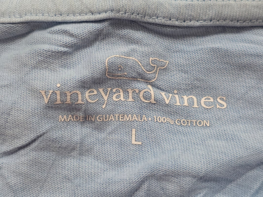 Playera Vineyard Vines Grande L Azul Claro
