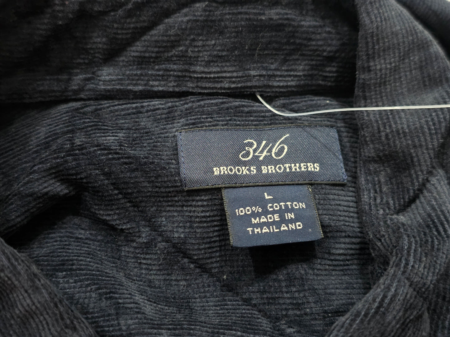 Camisa Pana Brooks Brothers Grande L Azul