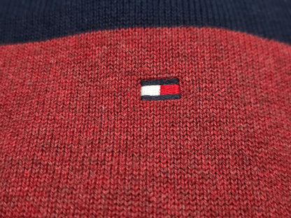 Sueter Tommy Hilfiiger Xgrande Xl Azul Con Rojo
