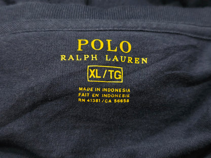 Playera Manga Larga Ralph Lauren Xgrande Xl Azul Pony Rojo