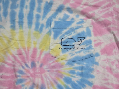 Playera Vineyard Vines Xgrande Xl Azul Rosa Amarillo