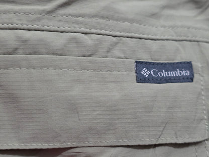 Bermuda Con Cinturon Columbia Talla 38 Cafe