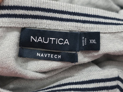 Sueter Nautica 2xl Gris Cuello V