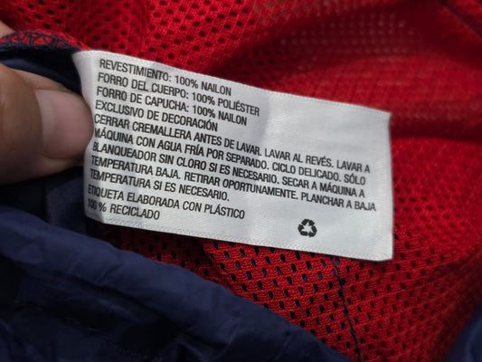 Chamarra Ligera Vineyard Vines Xgrande Xl Azul Y Rojo