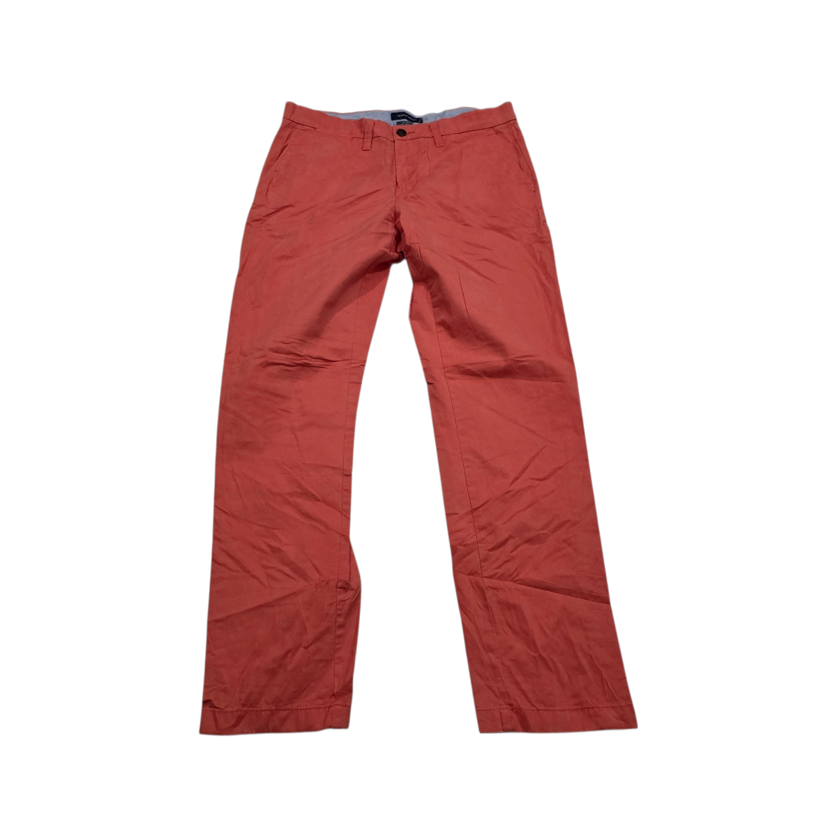 Pantalon Custom Fit Tommy Hilfiger 31x32 Coral Oscuro