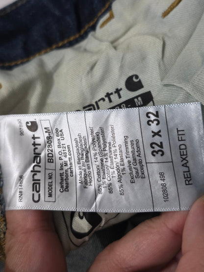 Pantalon Relaxed Fit Carhartt 32x32 Azul
