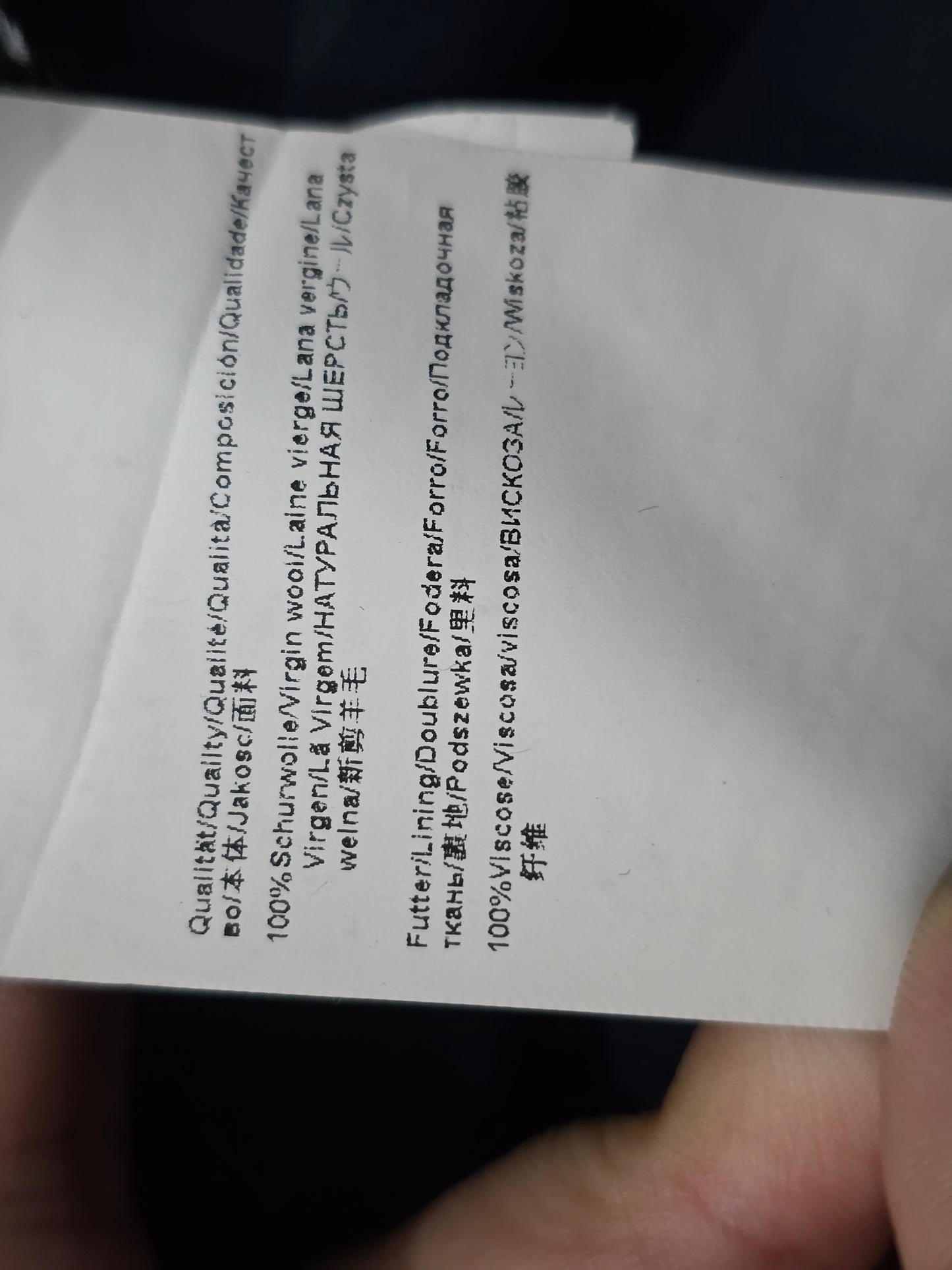 Pantalon Vestir Recto Hugo Boss 32r Azul