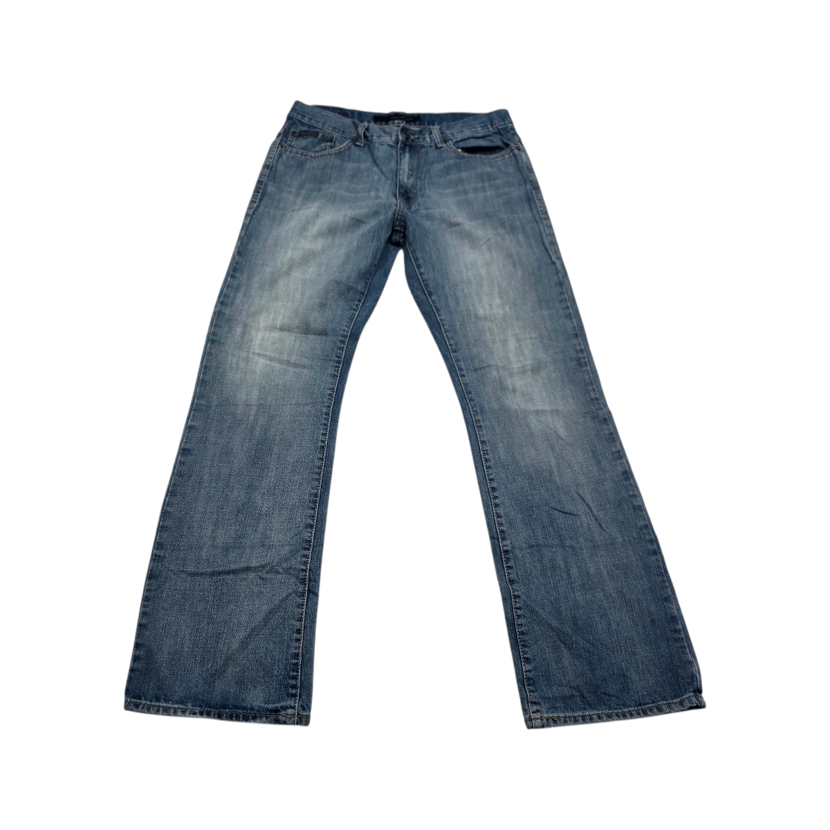 Pantalon Bootcut Calvin Klein Talla 32 Azul Deslavado