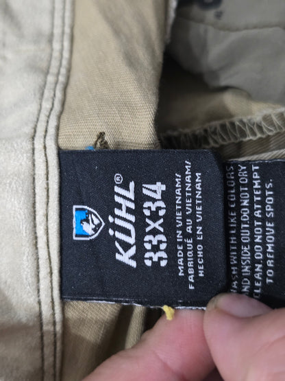 Pantalon Kuhl 33x34 Verde Deslavado