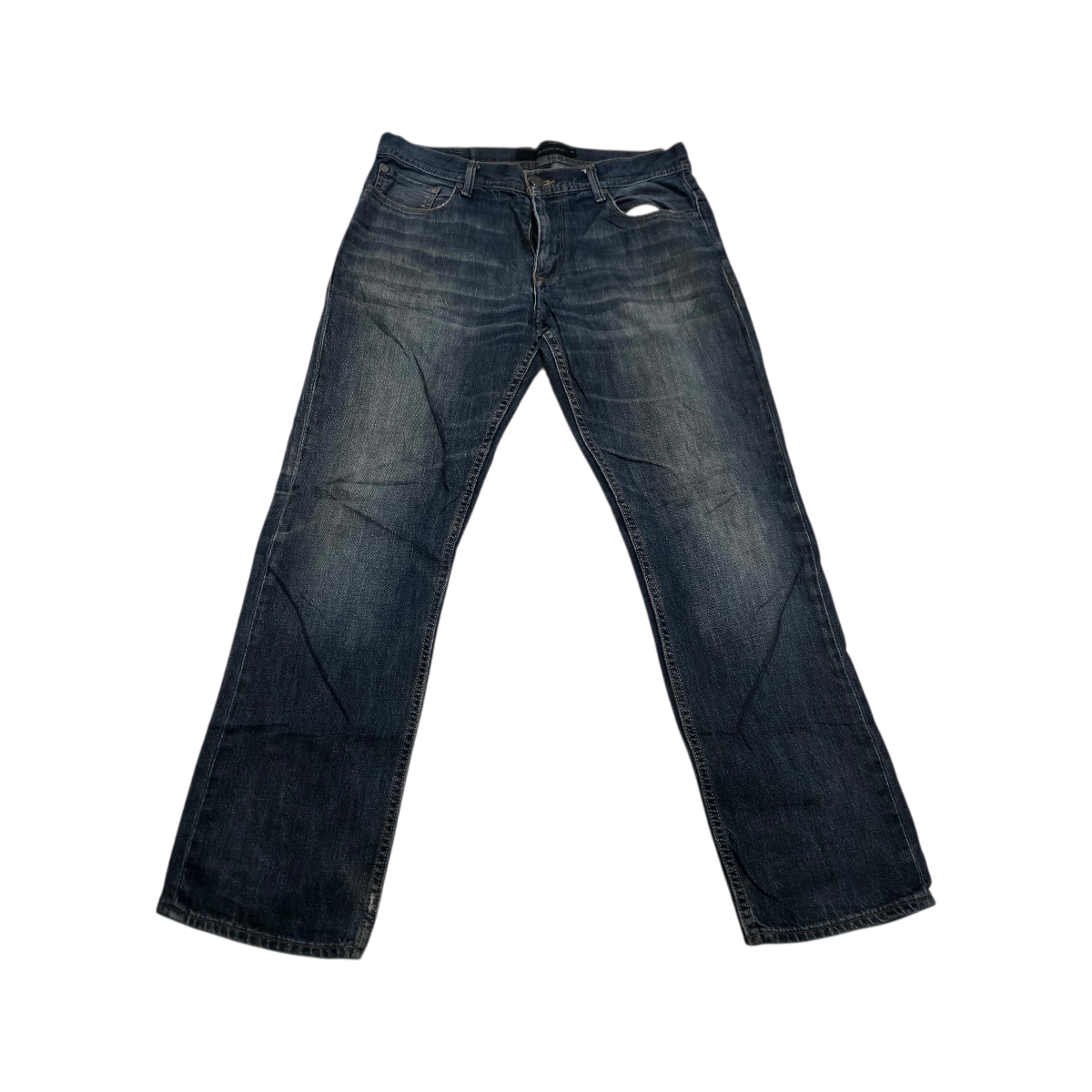 Pantalon Rocker Recto Calvin Klein Talla 34 Azul