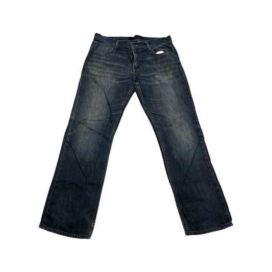 Pantalon Rocker Recto Calvin Klein Talla 34 Azul