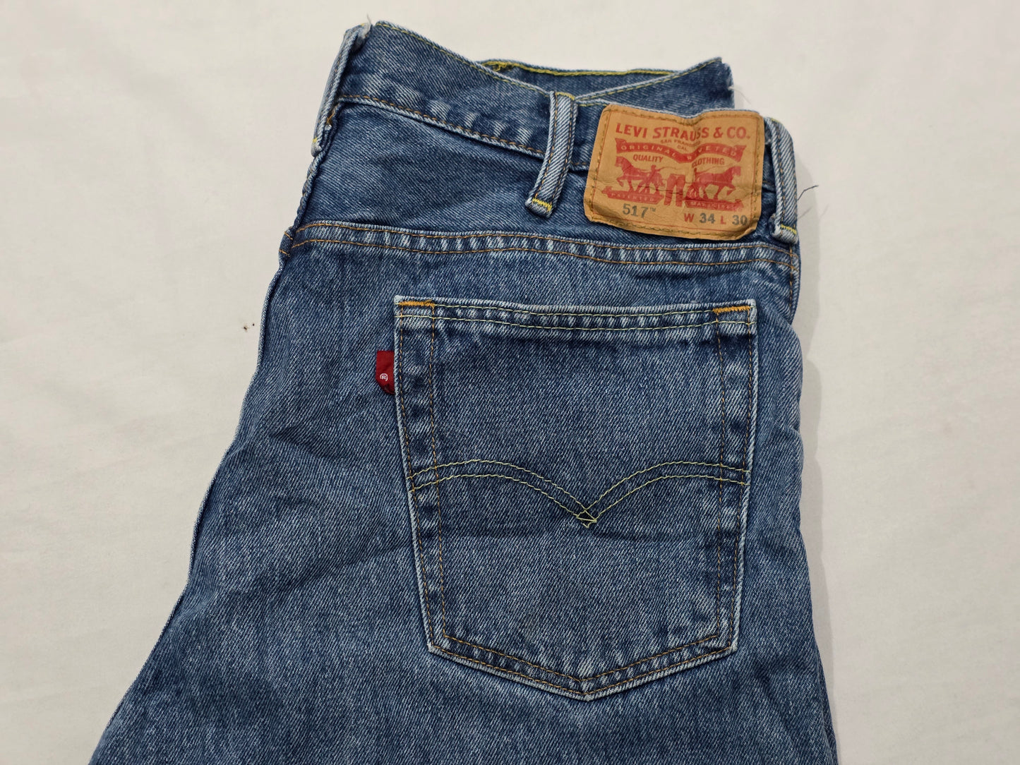 Pantalon Bota Levis 517 34x30 Azul