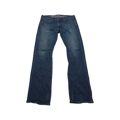 Pantalon Recto Adriano Goldschmied 34x34 Azul