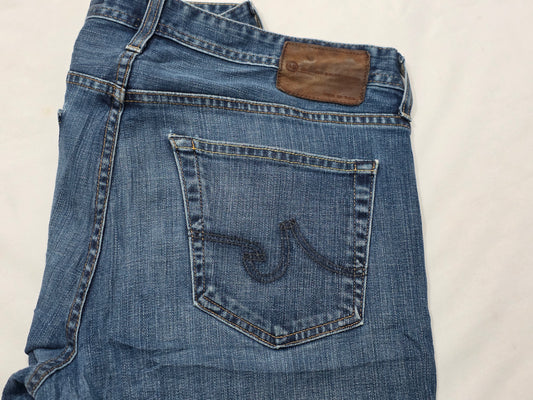 Pantalon Recto Adriano Goldschmied 34x34 Azul