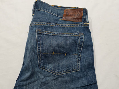 Pantalon Recto Ralph Lauren 34x30 Azul