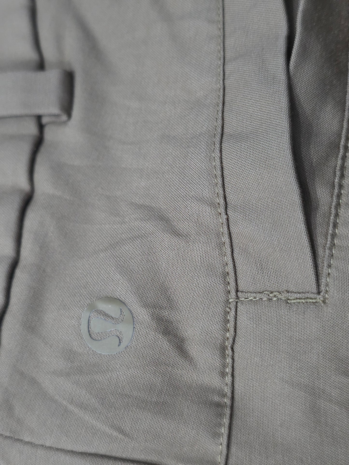 Pantalon Deportivo Slimfit Lululemon Talla 34 Cafe