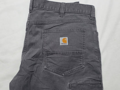 Pantalon Relaxed Fit Carhartt 38x30 Gris