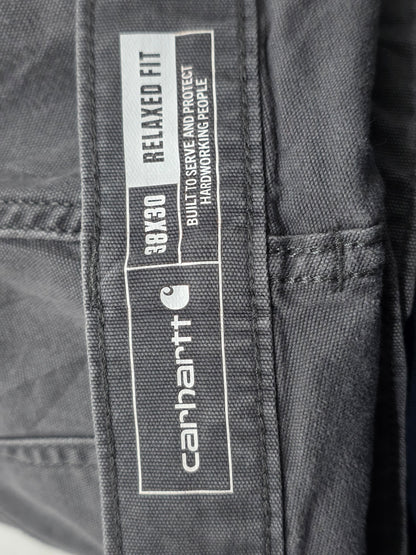 Pantalon Relaxed Fit Carhartt 38x30 Gris