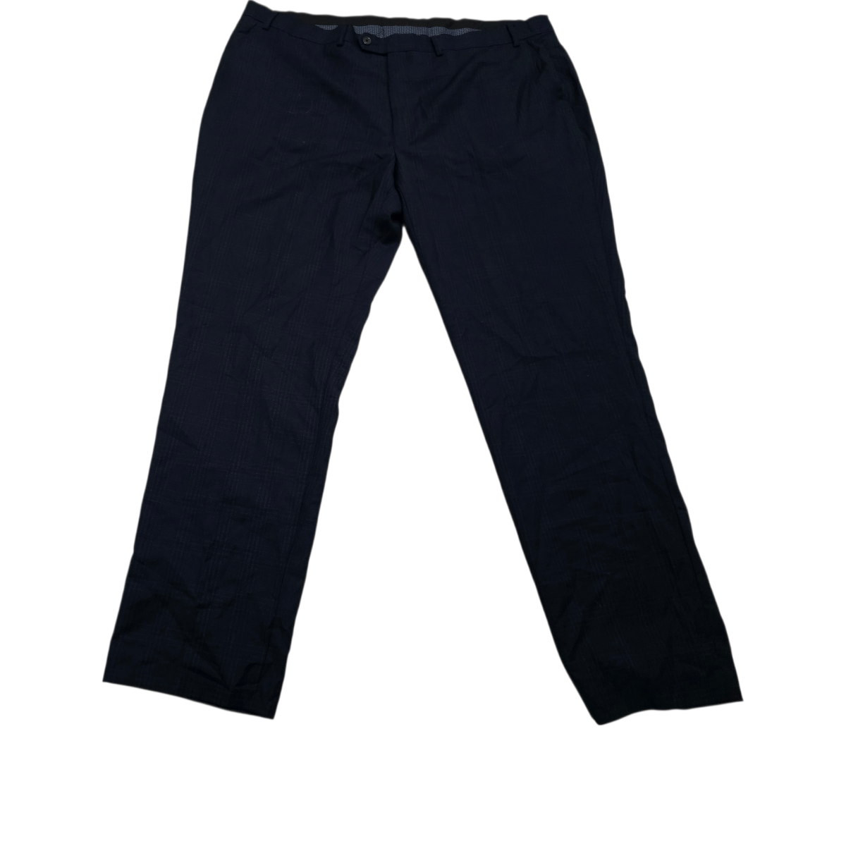 Pantalon Vestir Recto Ralph Lauren 44x32 Azul