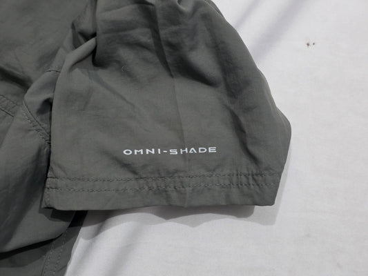 Camisa Manga Corta Columbia Chico S Verde Omnishade