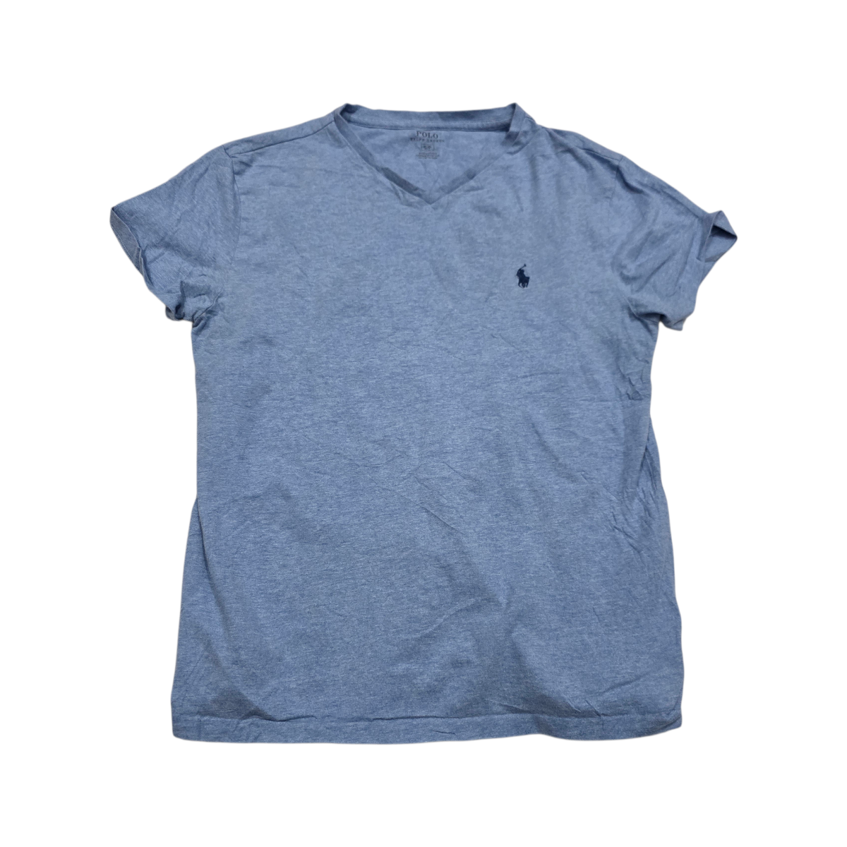 Playera Ralph Lauren Chico S Azul Claro