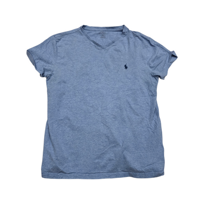 Playera Ralph Lauren Chico S Azul Claro