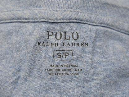 Playera Ralph Lauren Chico S Azul Claro