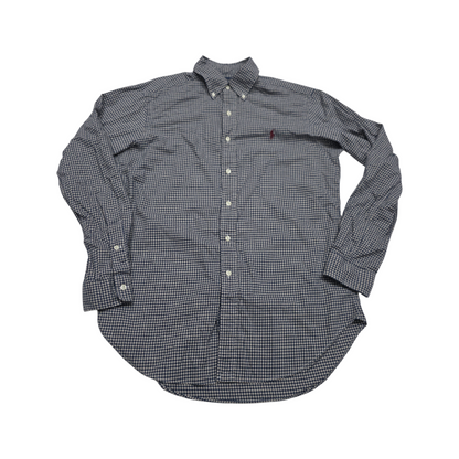 Camisa Ralph Lauren Mediana M Cuadro Azul Classic Fit