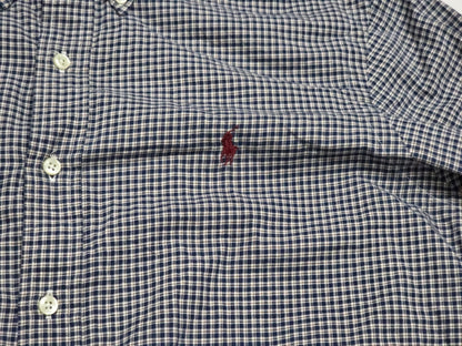 Camisa Ralph Lauren Mediana M Cuadro Azul Classic Fit
