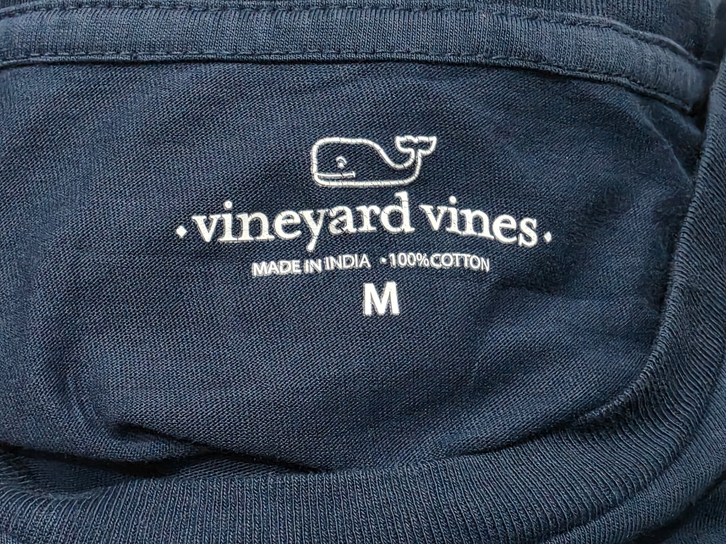 Playera Manga Larga Vineyard Vines Mediana M Azul