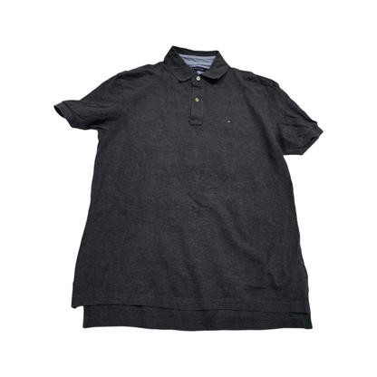 Playera Polo Classic Fit Tommy Hilfiger Mediana M Gris